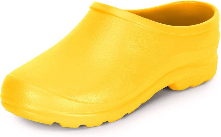 Ladeheid Unisex Clogs Tuinklompen Tuinschoenen Lichte Geel 1032 36 LA-DW-Xclap