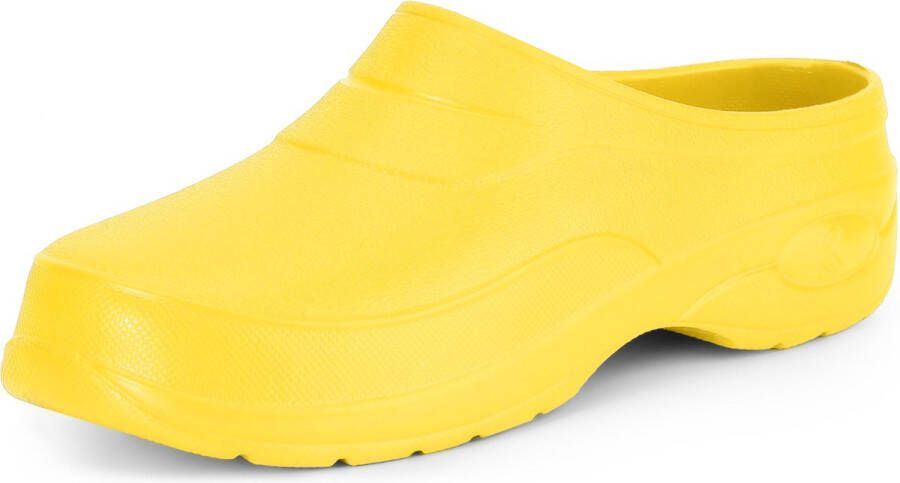 Ladeheid Unisex Clogs Tuinklompen Tuinschoenen Lichte Geel1 36 LA-KL