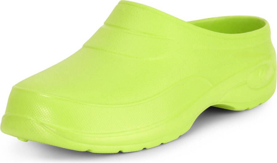 Ladeheid Unisex Clogs Tuinklompen Tuinschoenen Lichte Kalk 40 LA-KL