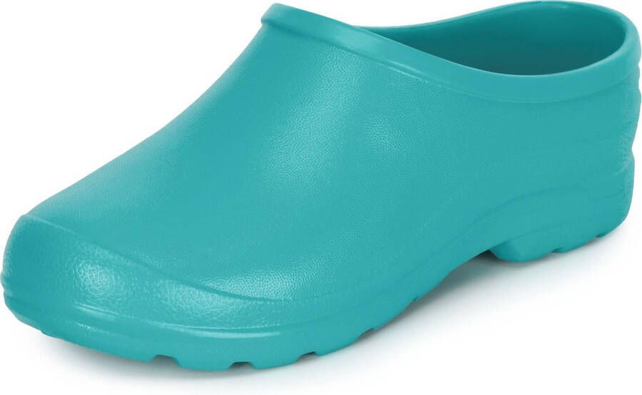 Ladeheid Unisex Clogs Tuinklompen Tuinschoenen Lichte Turkoois 6706 44 LA-DW-Xclap