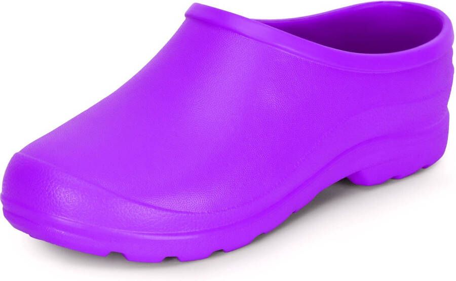 Ladeheid Unisex Clogs Tuinklompen Tuinschoenen Lichte Violet 36 LA-DW-Xclap