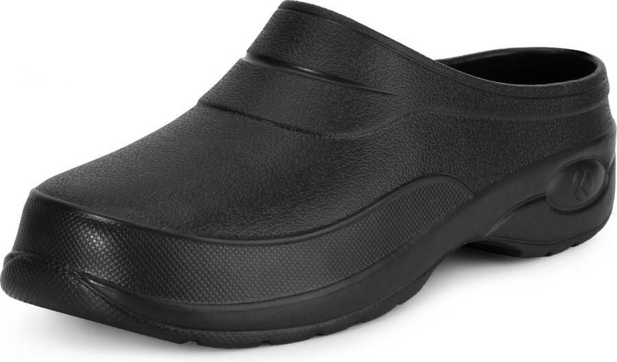 Ladeheid Unisex Clogs Tuinklompen Tuinschoenen Lichte Zwart 36 LA-KL