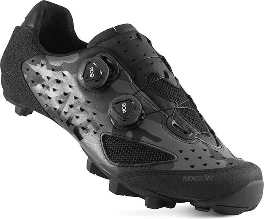 Lake MTB Schoenen MX238 Camo Zwart