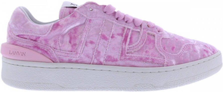 Lanvin Dames synthetische suède sneakers Roze Dames