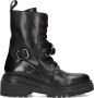 Laura Bellariva 7300ab Veterboots Laarzen Met Veters Dames Zwart - Thumbnail 2