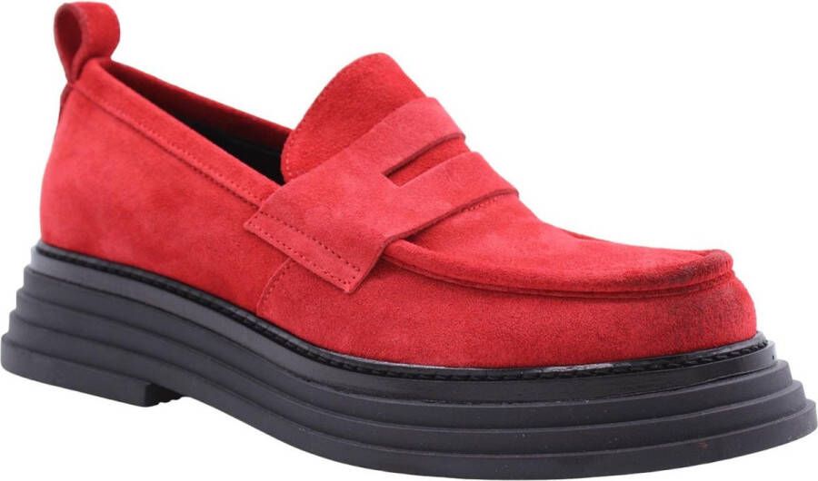 Laura Bellariva Mocassin Red