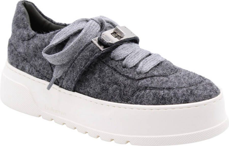 Laura Bellariva Glanzende Sneaker voor een stijlvolle look Gray Dames