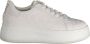 Laura Biagiotti Witte Polyester Sneakers met Veters White Dames - Thumbnail 1