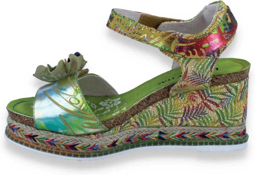 Laura Vita Dames Sandaal Multi MULTICOLOR