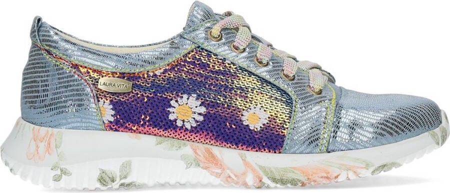 Laura Vita Limited Sneaker Joctao 02 SL3015-2A Blauw Multi