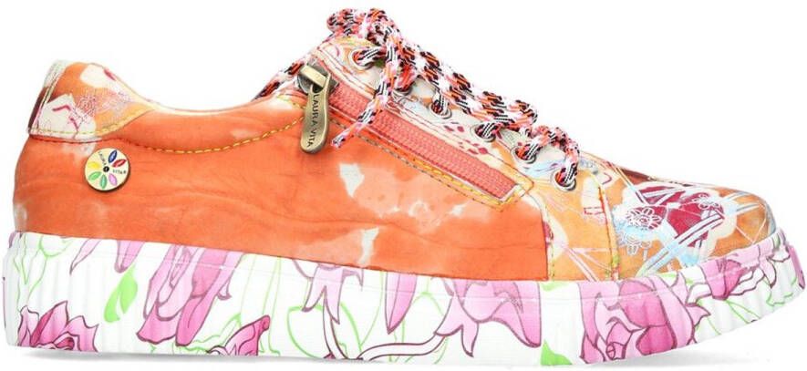 Laura Vita Limited Sneaker Soleno 02 SL2165-2 Oranje