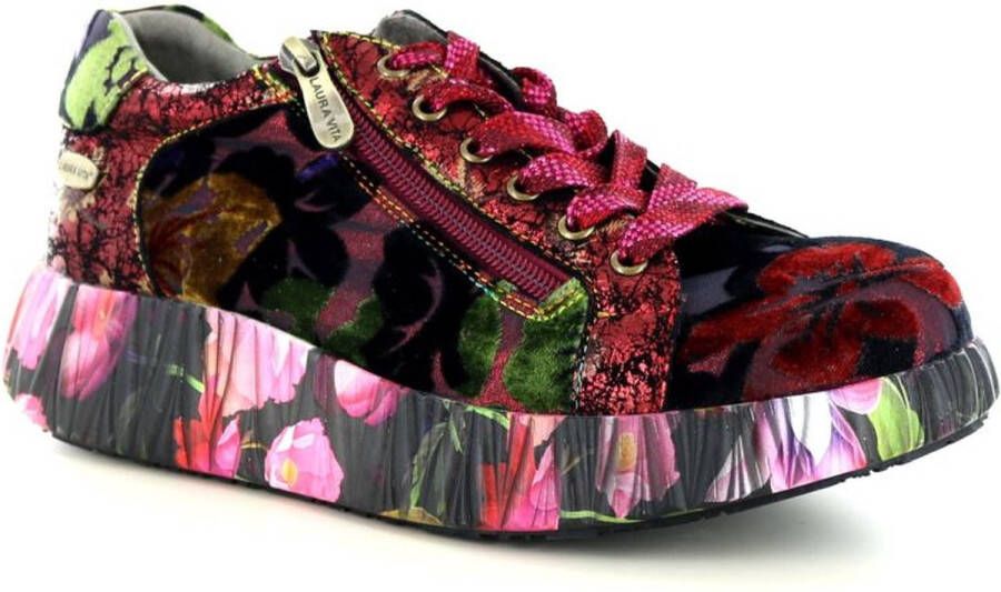 Laura vita Rode Sneakers voor Vrouwen Multicolor Dames