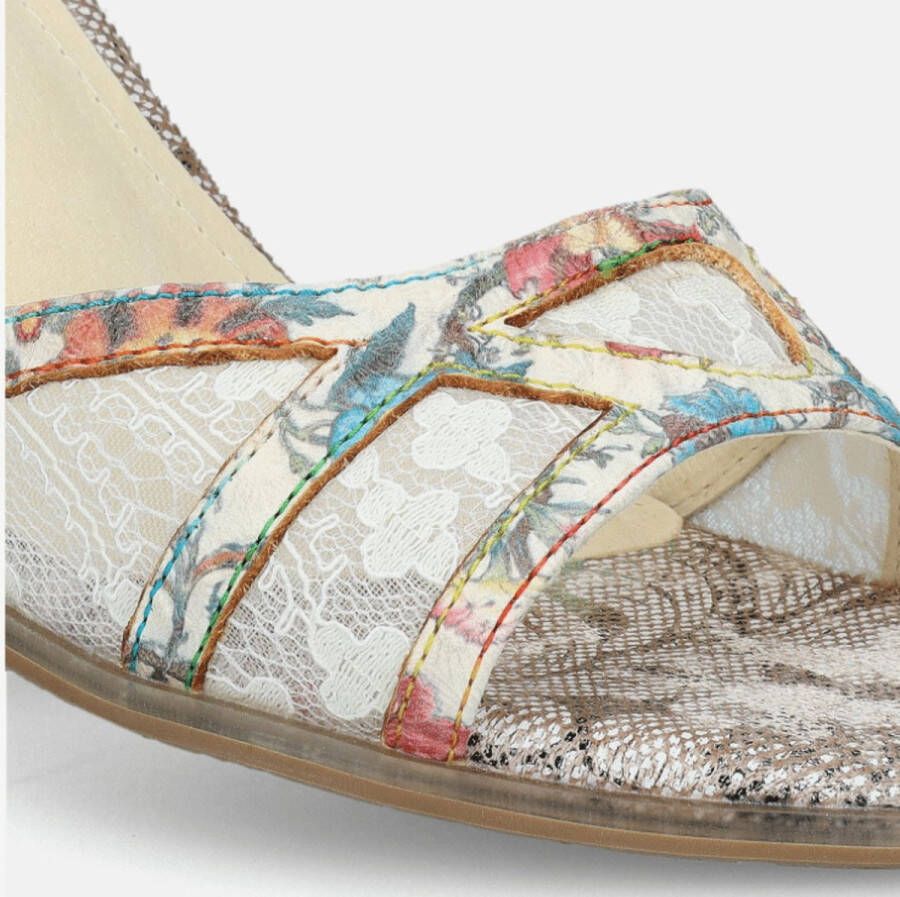 Laura Vita Sandaal Minino 03 SL43780-3 Beige Multi