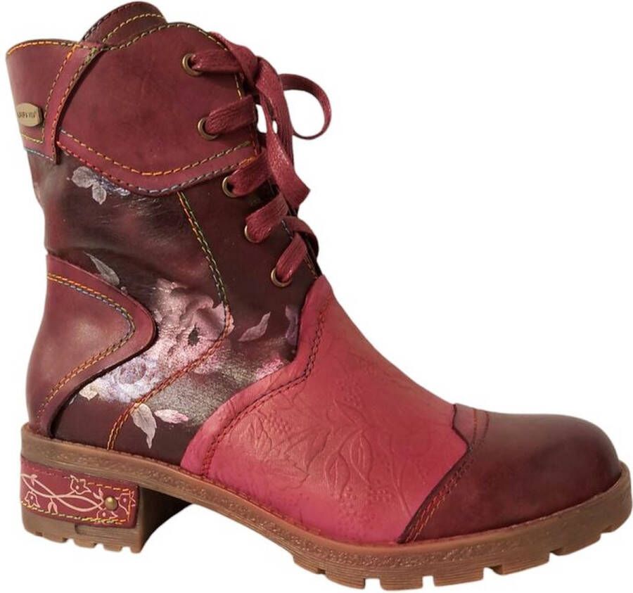 Laura Vita Veterboot Cocrailo 24 SOA0053-24E Wine Rood Roze