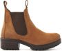 Lazamani Dames Chelsea Boots 68.001 Cognac - Thumbnail 2