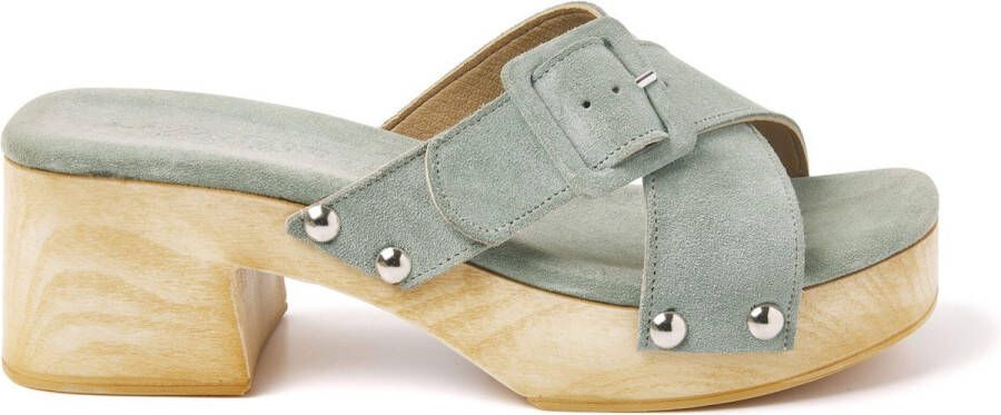 Lazamani Dames Clogs 31.226 Salvia