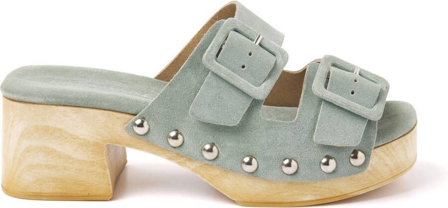 Lazamani Dames Clogs 31.227 Salvia