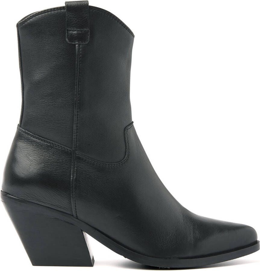 Lazamani Dames Enkellaarsjes 53.596 Black