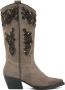 Lazamani Cowboylaarzen velvet taupe Suede Dames - Thumbnail 2