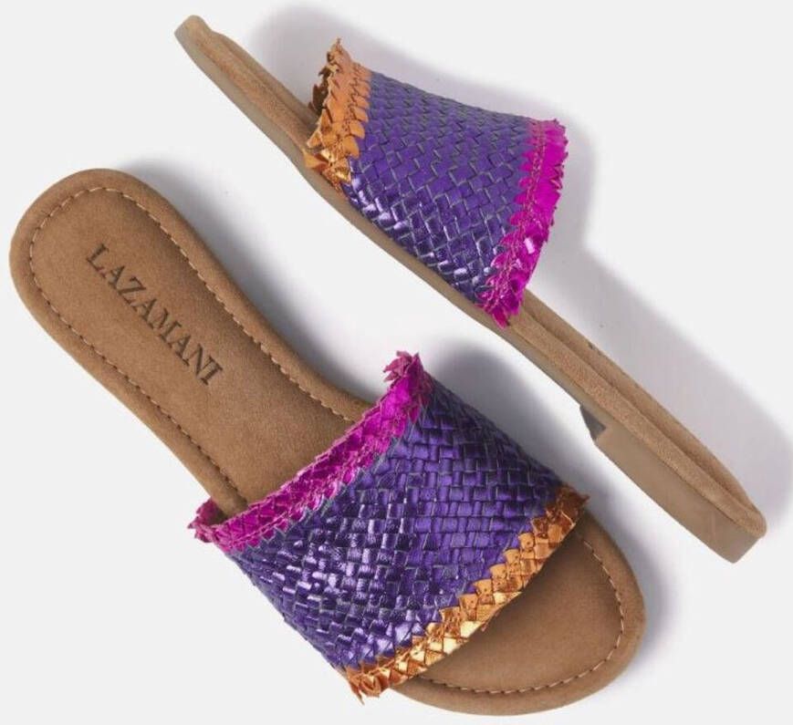 Lazamani Dames Slippers 33.486 Purple