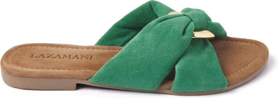 Lazamani Dames Slippers 33.530 Green