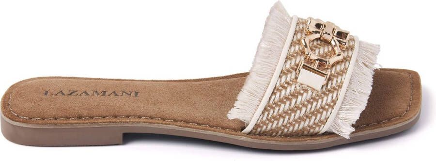 Lazamani Dames Slippers 75.362 Beige