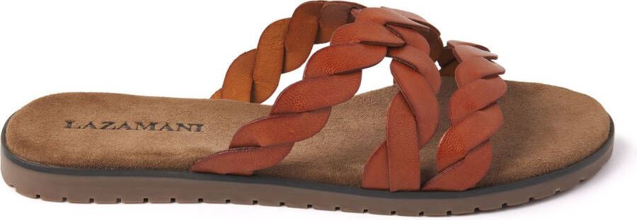 Lazamani Dames Slippers 75.384 Tan