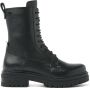 Lazamani Dames Veterboots 85.629 Black - Thumbnail 2