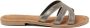 Lazamani Nina Leren Dames Slippers Pewter - Thumbnail 2