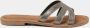 Lazamani Nina Leren Dames Slippers Pewter - Thumbnail 6