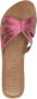 Lazamani Nina Leren Dames Slippers Pink - Thumbnail 1