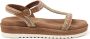 Lazamani Platform Sandals T-Strap Beads - Thumbnail 1