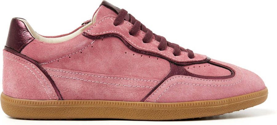 Lazamani San Sebastian Suede Dames Sneakers Pink