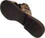 Lazamani Slipper beige raffia slide Kleur Beige) - Thumbnail 1