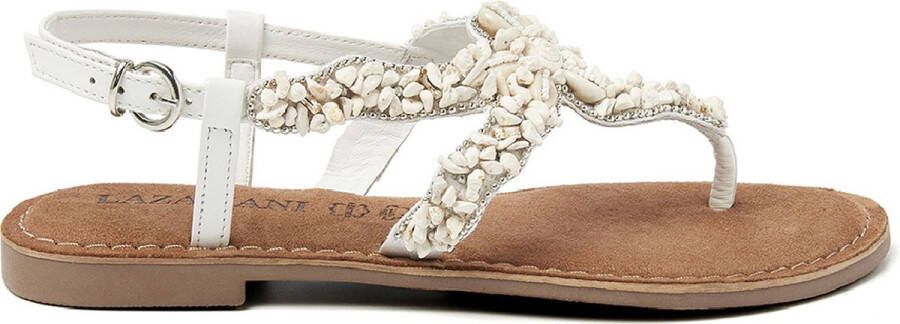 Lazamani Toe Sandals Shells Stones