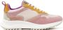 Lazamani Valencia Leren Dames Sneakers Rose - Thumbnail 1