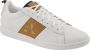 Le Coq Sportif Witte casual leren sneakers oor heren White Heren - Thumbnail 1