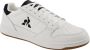 Le Coq Sportif Witte casual leren sneakers oor heren White Heren - Thumbnail 1