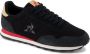 Le Coq Sportif Zwarte Casual Suède Sneakers Black Heren - Thumbnail 1