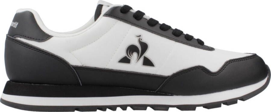 Le Coq Sportif Bedrukte Leren Sneakers