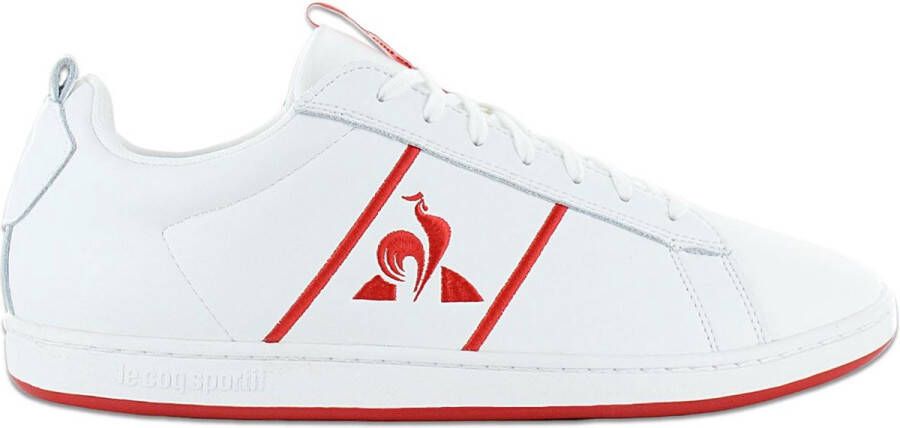 Le Coq Sportif Courtclassic Sport Heren Sneakers Schoenen Leer Wit