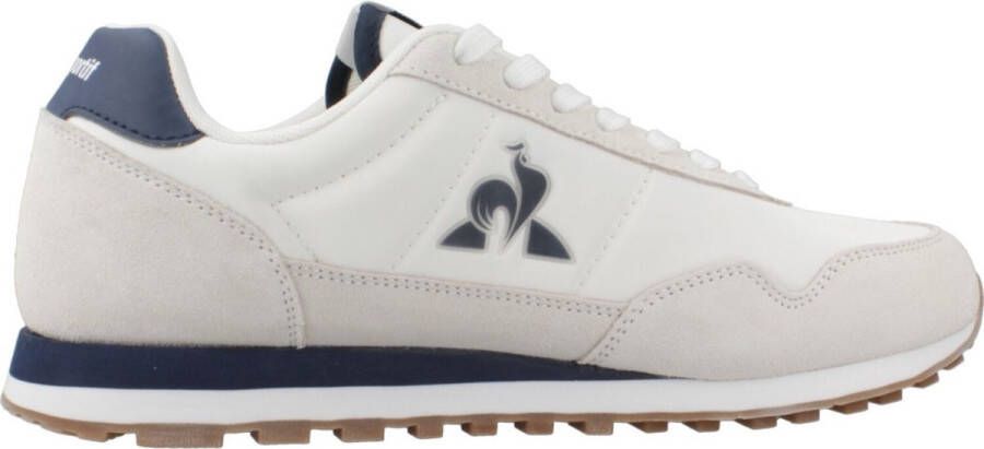 Le Coq Sportif Kleurrijke Slip-On Sportieve Sneakers White Heren