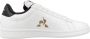 Le Coq Sportif Premium Court Clean Schoenen Zwart Wit White Heren - Thumbnail 1