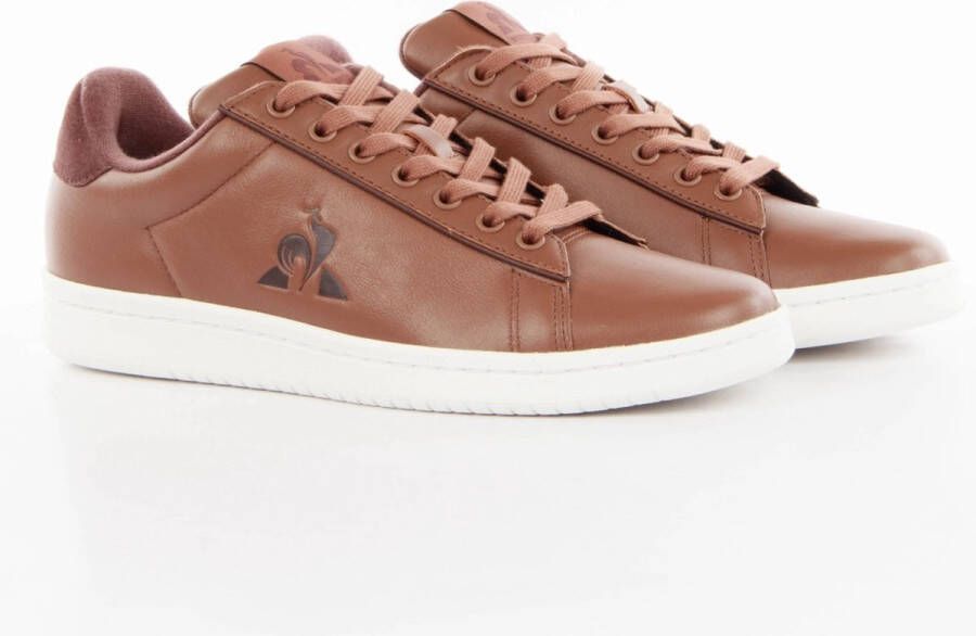 Le Coq Sportif Lcs Court Clean Schoenen Bruin Man