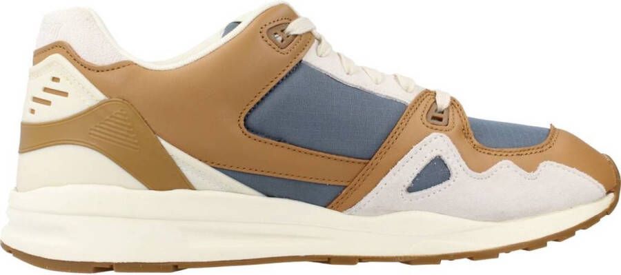 Le Coq Sportif Stijlvolle Sneakers voor Moderne Man Brown Heren