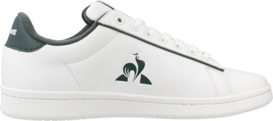 Le Coq Sportif Sportieve Leren Sneakers Met Rubberen Zool