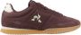 Le Coq Sportif Bruine Casual Sneakers met Rubberen Zool Brown Heren - Thumbnail 1