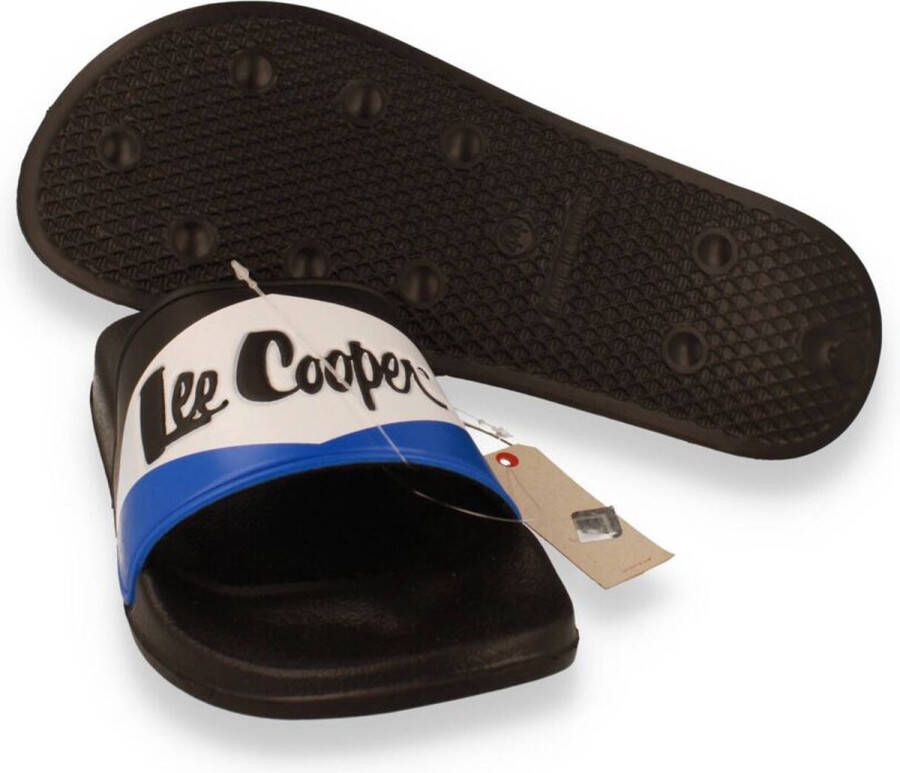 Lee Cooper Heren Badslipper Zwart