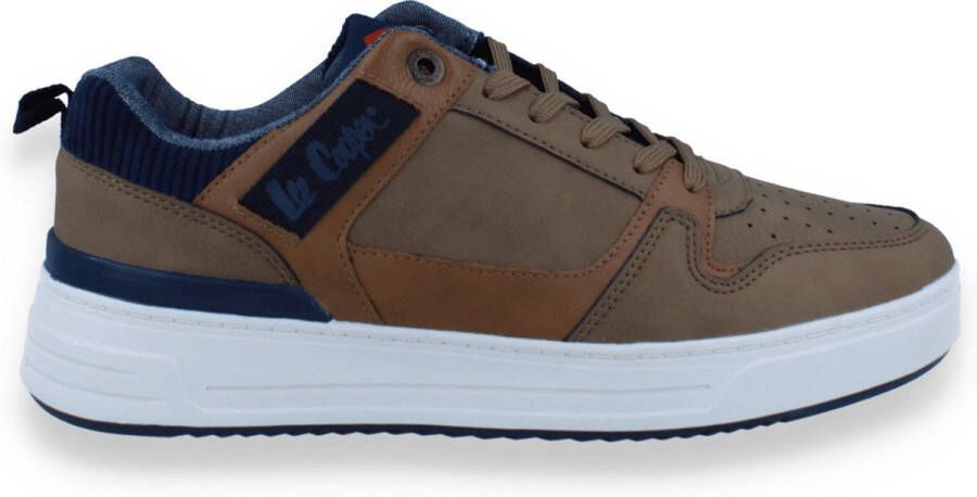 Lee Cooper Heren Sneaker Bruin COGNA