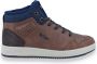 Lee Cooper Heren Sneaker Hoog Bruin COGNA - Thumbnail 1